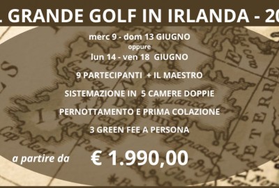 Il Grande Golf In Irlanda 2027